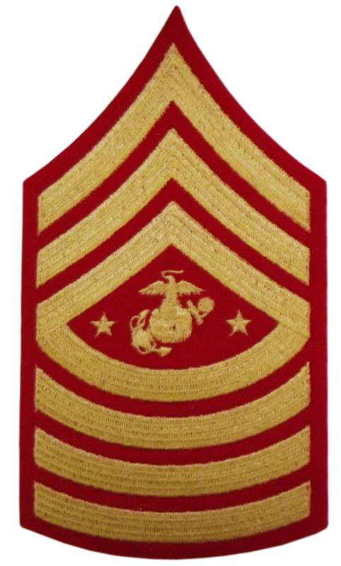 sergeant major of the marine corps insignia