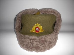 Winter Hats soldiers and officers of the Armed Forces of Lithuania