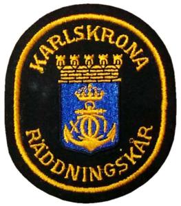 Karlskrona naval base (MarinB) Patch. Swedish Navy