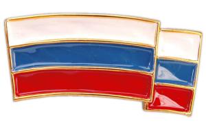 Beret Insignia Russian Armed Forces. Plastic