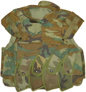 Serbian Army Woodland Camo Armor Vest PZB M-98A