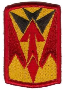 The 35 Air Defense Artillery Brigade Patch. US Army