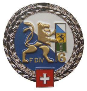 The 41st Grenadier Company of the 26th Infantry Battalion Beret Insignia of the Swiss Army