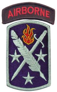 95 Civil Affairs Brigade Color Patch