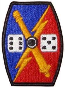 65th Fires Brigade Patch. US Army