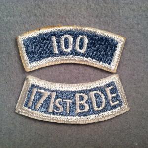 Skies miles  qualification  tabs of 171st Infantry bde( obsolute)