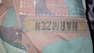 Nametape (Soldier 2000, early pattern)