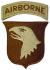 The 101st Airborne Division Desert Patch. US Army