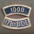 Skies miles  qualification  tabs of 171st Infantry bde( obsolute)