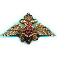 Insignia on the crown cap officers of the Federal Border Service of Russia