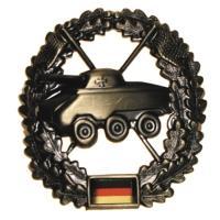 Bundeswehr Metal Beret Badge "Armored Reconnaissance". Germany Federal Defence Force