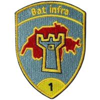 Sleeve insignia of the 1st Infantry Battalion of the Army of Switzerland
