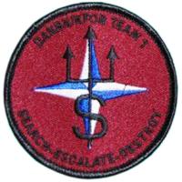 Patch of the peacekeeping contingent of the Danish Royal Armed Forces