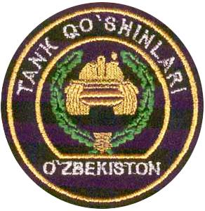 Color Patch of Armored troops of the Armed Forces of the Republic of Uzbekistan. Model 2003