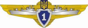 Qualification Badge "Specialist 1 st Class" for military officers and warrant officers (Warrant) of the Naval Force of Ukraine
