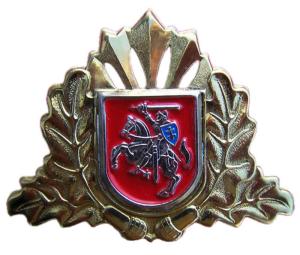 Officers Cap Badge of the Armed Forces of Lithuania