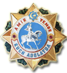 Order of the Republic of Uzbekistan "Amir Temur"