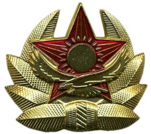 Soldiers Cap Badge of the Armed Forces of the Republic of Kazakhstan