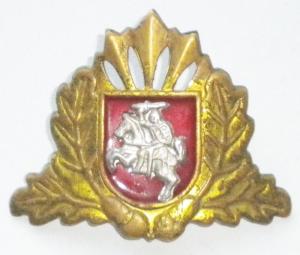 Badge of the Armed Forces of Lithuania. Model 1996