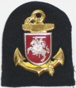 Navy Sailors Cap Badge Lithuania