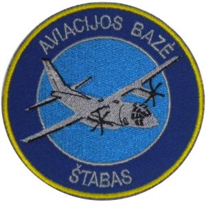 Patch of Staff Carrier Base Transport Aircraft the Air Force Lithuania