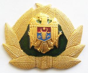 Soldiers Cap Badge of the Republic of Moldova