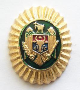 Officer's Badge of the Border Guard of the Republic of Moldova. Current Badge