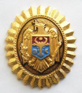 Badge officer of the Armed Forces of the Republic of Moldova. Until 2011