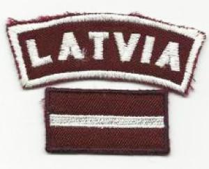 National Flag and LATVIA tab