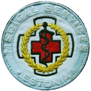 Estonian Armed Forces Medical Services Patch