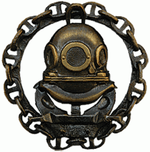 Combat Divers Badge of Russia's Naval Forces