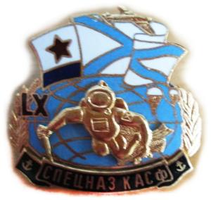 Metal Badge of the military divers Special Forces Baltic Fleet of Russia