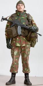 Woodland Camouflage Uniform M62 model 2000 Finland