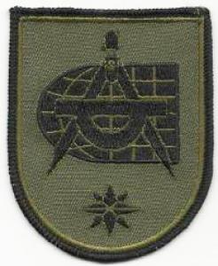 Military Cartographic Centre Patch Defence Forces Lithuania