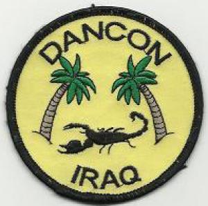 Lithuanian platoon Patch of peacekeepers under Danish command in Iraq