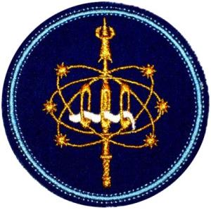 Нарукавный знак воинской части 26178 Космических Войск России