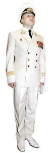 Ceremonial Admirals Uniforms of the Russian Navy