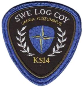 Logistic Company Patch. Armed Forces of Sweden