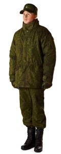 Combat Winter Digital camouflage Uniform of Ground Forces (Army). Russian Armed Forces