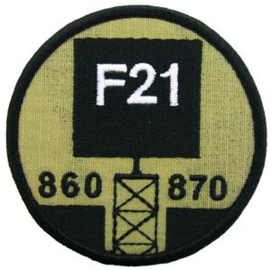 F-21 Norrbotten Radar Unit Patch Royal Air Force Sweden