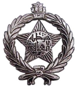 Beret Police Badge. IRAQ