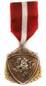 Medal for the partisipation in barricades 1991. LATVIA