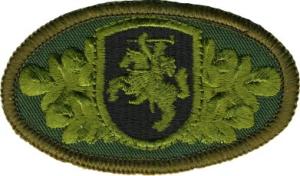Field Cloth Cap Badge of the Department of Border Protection Ministry of Internal Affairs Lithuania. New model