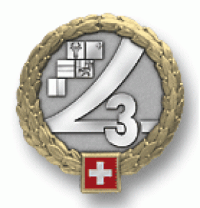 Territorial Region 3 Swiss Land Forces Beret Insignia