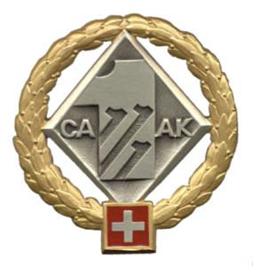 1st Corps Beret Insignia of Swiss Land Forces