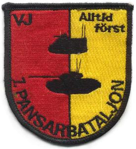 1st armored brigade Patch of the Armed Forces of Sweden