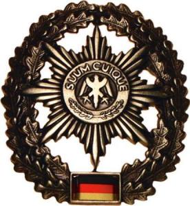 Bundeswehr Beret Metal Insignia "Military Police". Germany Federal Defence Force