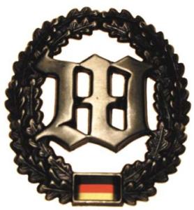 Bundeswehr Beret Metal Insignia "Guards Battalion". Germany Federal Defence Force