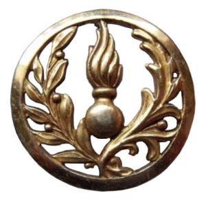 French Army Administrative Service Beret Badge