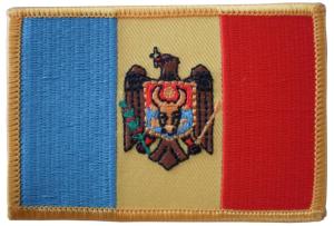 Moldavian Natioanal Flag Sleeve Patch